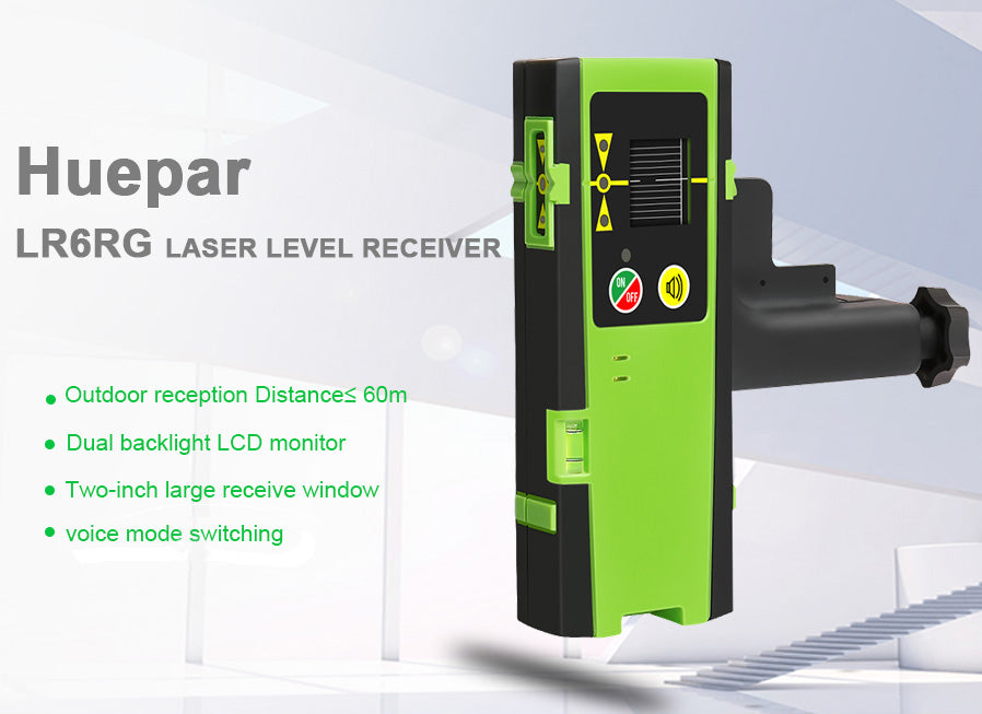 receiver of green light laser level