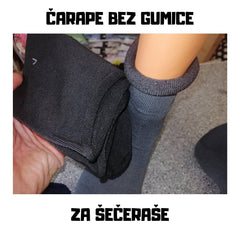 Čarape bez gunice za šečeraše