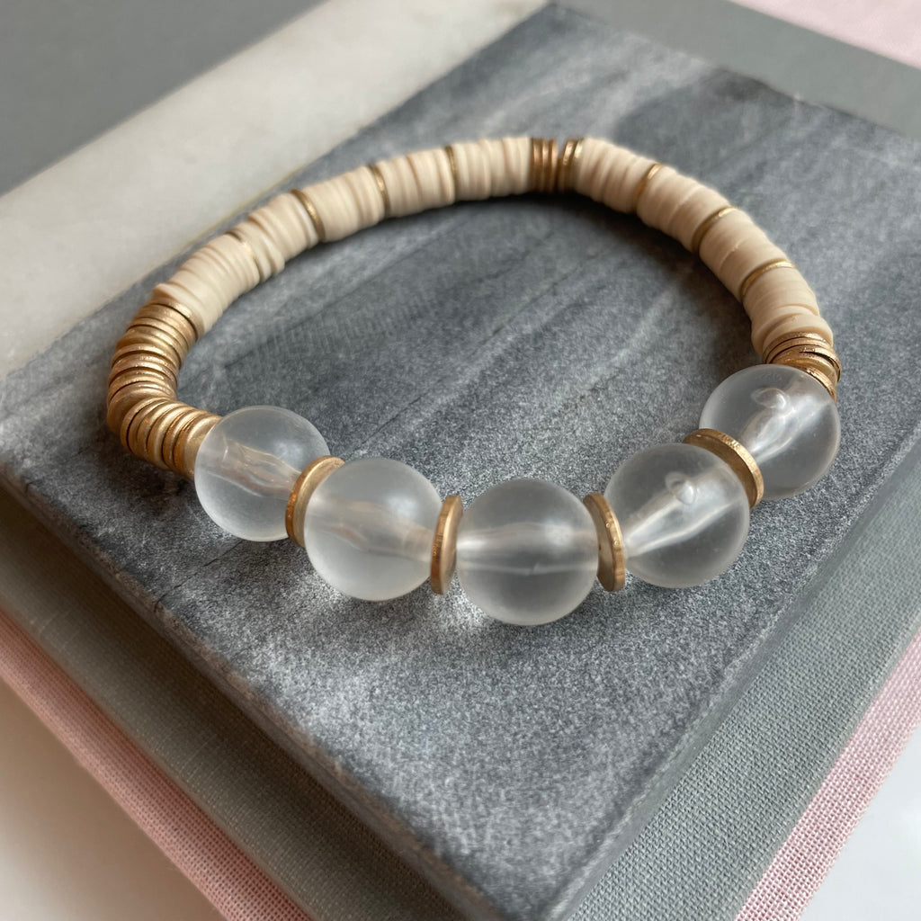 Recycled Beach Glass Bracelet