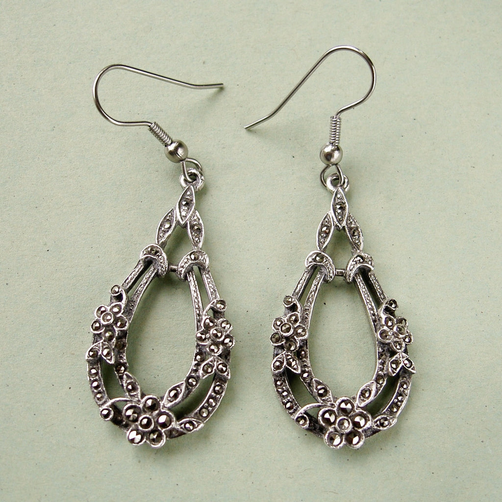 Vintage Sterling Silver Marcasite 39