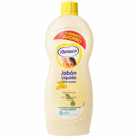 Nenuco Baby Soap Jabon Liquido Bano Vitamin E Aloe Vera – JBK Towel World
