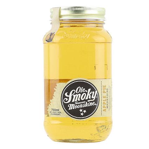 smoky ole whiskey moonshine pie apple flame blue