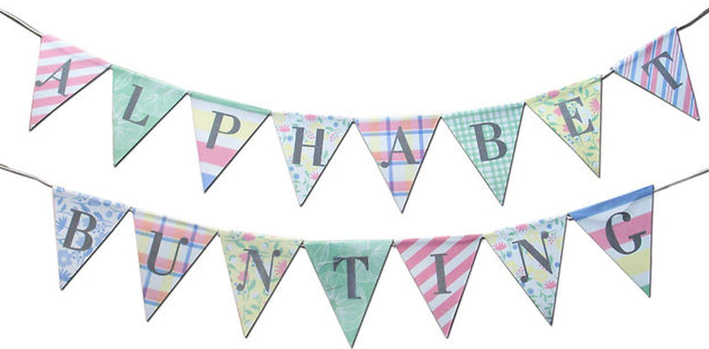 Meri Meri Alphabet Bunting - putti Fine Furnishings Toronto Canada