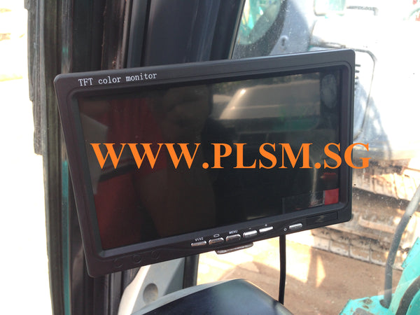 Reverse Camera with LCD Screen for Hydraulic Excavators in Singapore