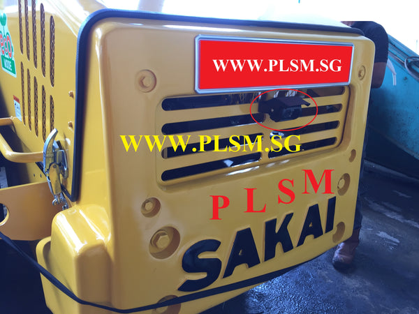 10 TONS SAKAI SV520D VIBRATORY ROAD ROLLER WITH REVERSE CAMERA FOR RENTAL IN SINGAPORE WWW.PLSM.SG