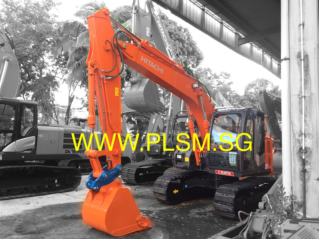 2015 Brand New Hitachi ZX135US For Rental Leasing in Singapore Construction Equipment