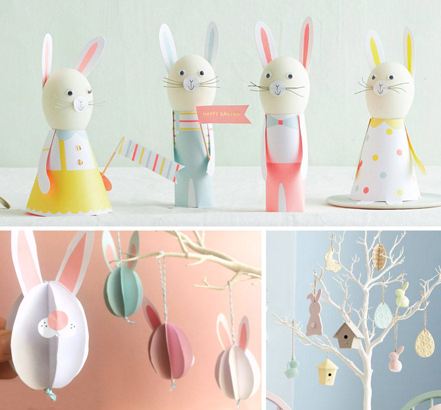 Easter tree decoration and craft ideas