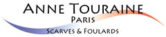 NNE TOURAINE Paris™ luxury silk scarves: logo