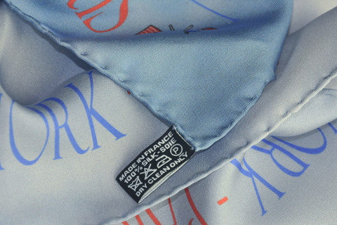 Hand rolled hem on fine silk scarves: ANNE TOURAINE Paris™ signature!
