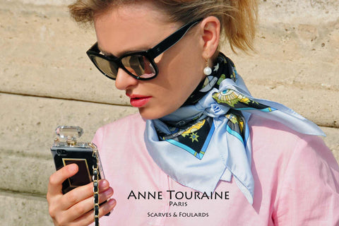 ANNE TOURAINE Paris™ luxury silk scarves: for scarf connoisseurs only