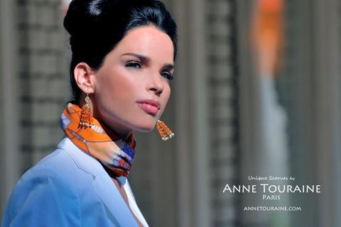 ANNE TOURAINE Paris™ luxury silk scarves: for scarf connoisseurs only