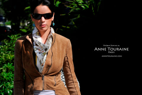 ANNE TOURAINE Paris™ luxury silk scarves: for scarf connoisseurs only