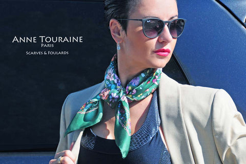 ANNE TOURAINE Paris™ luxury silk scarves: for scarf connoisseurs only