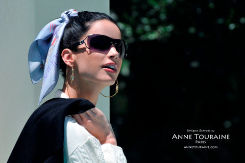 ANNE TOURAINE Paris™ luxury silk scarves: for scarf connoisseurs only