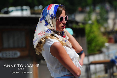 ANNE TOURAINE Paris™ silk scarves: unique creations for true scarf lovers!
