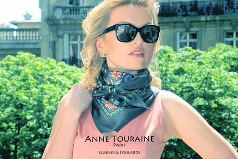 ANNE TOURAINE Paris™ silk scarves: unique creations for true scarf lovers!