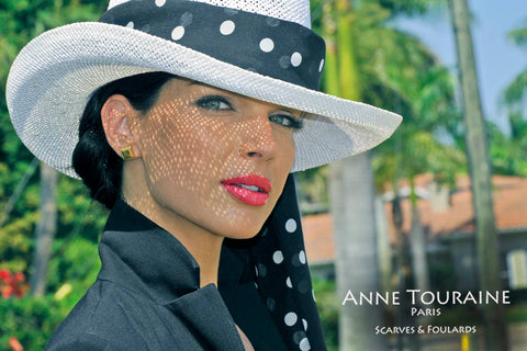 Trendy summer accessories; panama hats and scarves