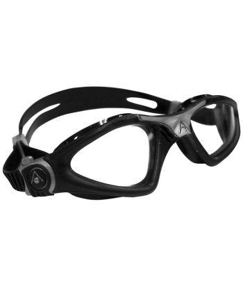 Aqua Sphere - Kayenne Regular Fit Black / Silver Swim Goggles, Clear Lenses Aqua Sphere - Kayenne Regular Fit Black / Silver Swim Goggles, Clear Lenses