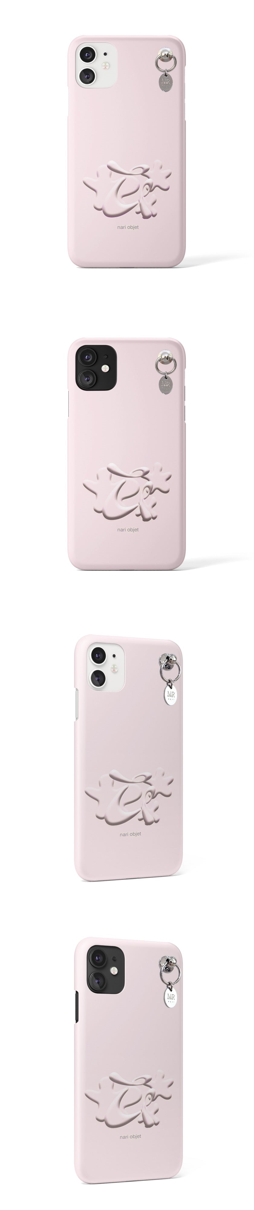 Nari iconic hard phone case (pink/matte)