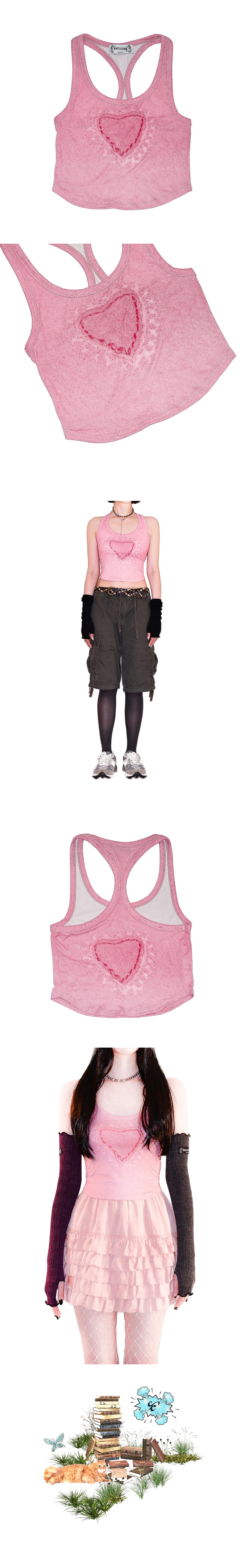 PINK DAY SLEEVELESS