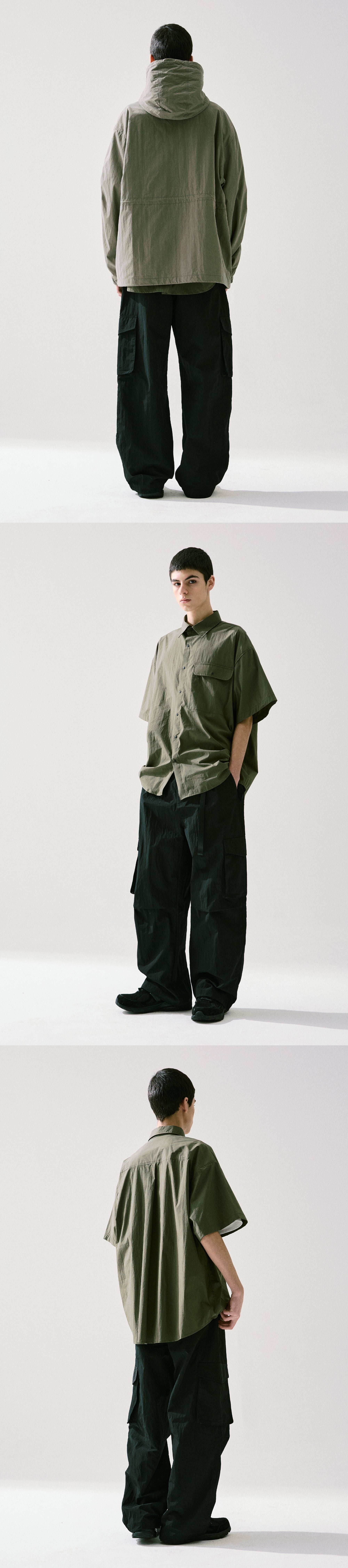 N/P MIL CARGO PANTS (BLACK)