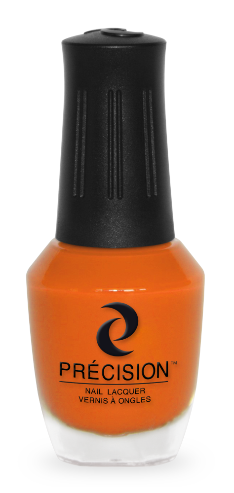 matte orange nail polish