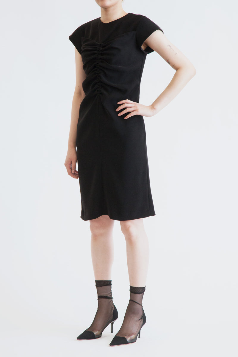YOHEI OHNO shirring nylon dress | labiela.com
