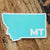 MT Sticker - MONTANA SHIRT CO.