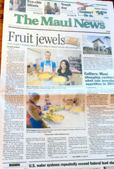 The Maui News front page 4-10-2016