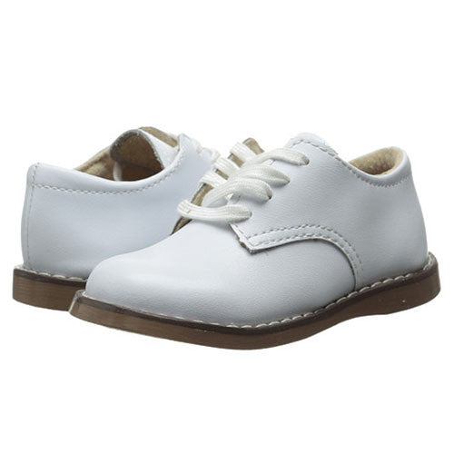 boys white leather shoes