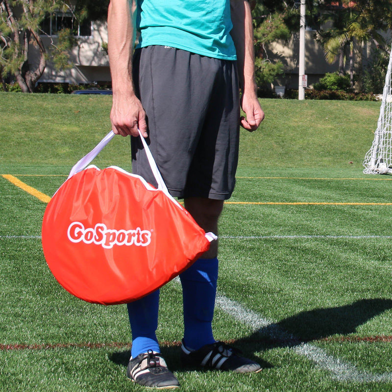 2.5' Set of 2 Portable Pop-Up Soccer Goals Net Portable Carrying Bag