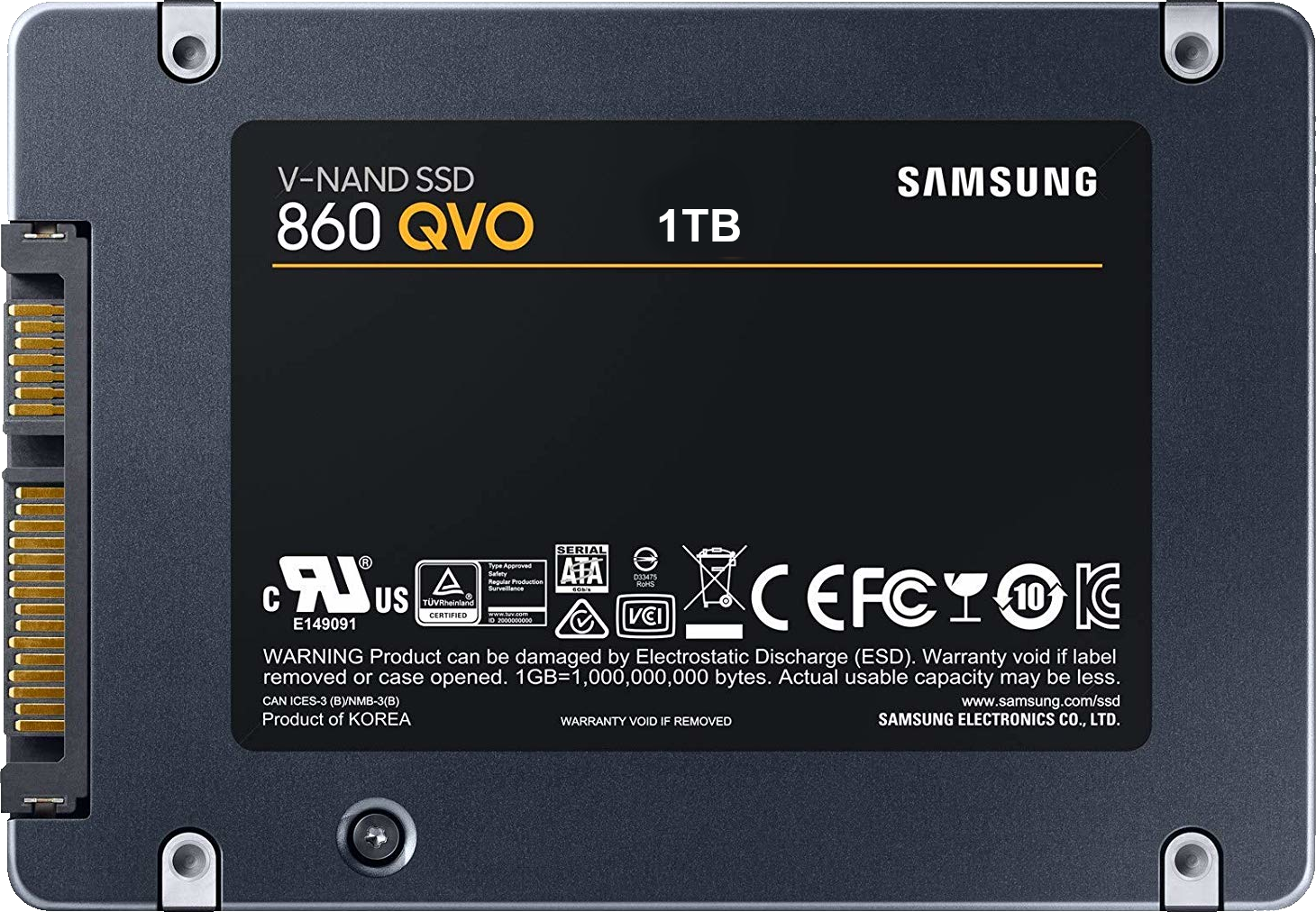 Samsung 860 QVO SATA SSD - Upgrade 1TB SSHD – PC