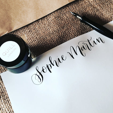 Modern Calligraphy by Quill London