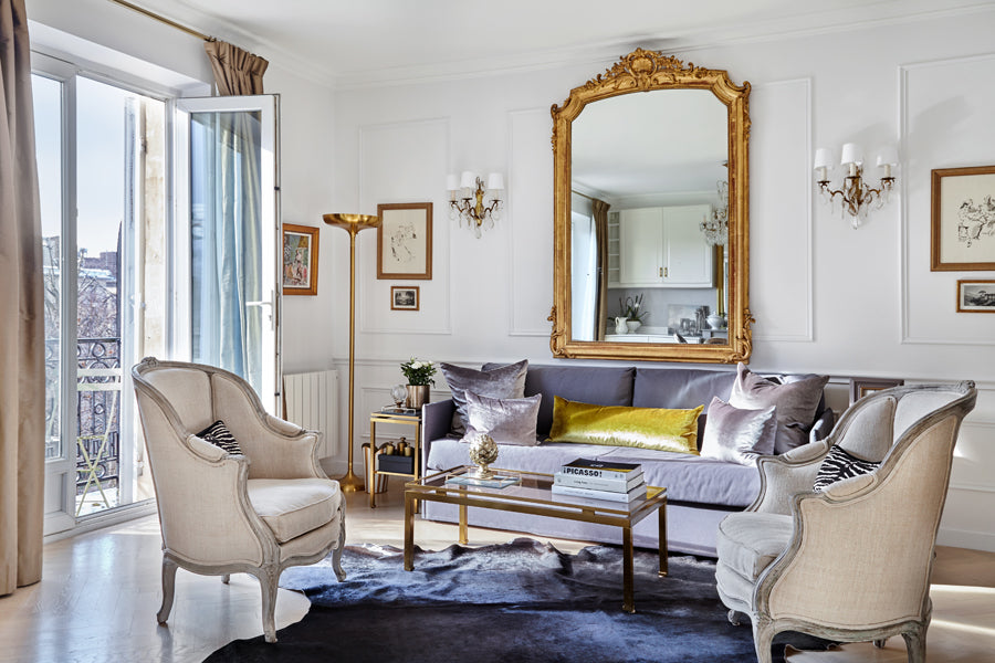 Emily Followill's shot of the beautiful apartment we just renovated in Paris, called "Cairanne."