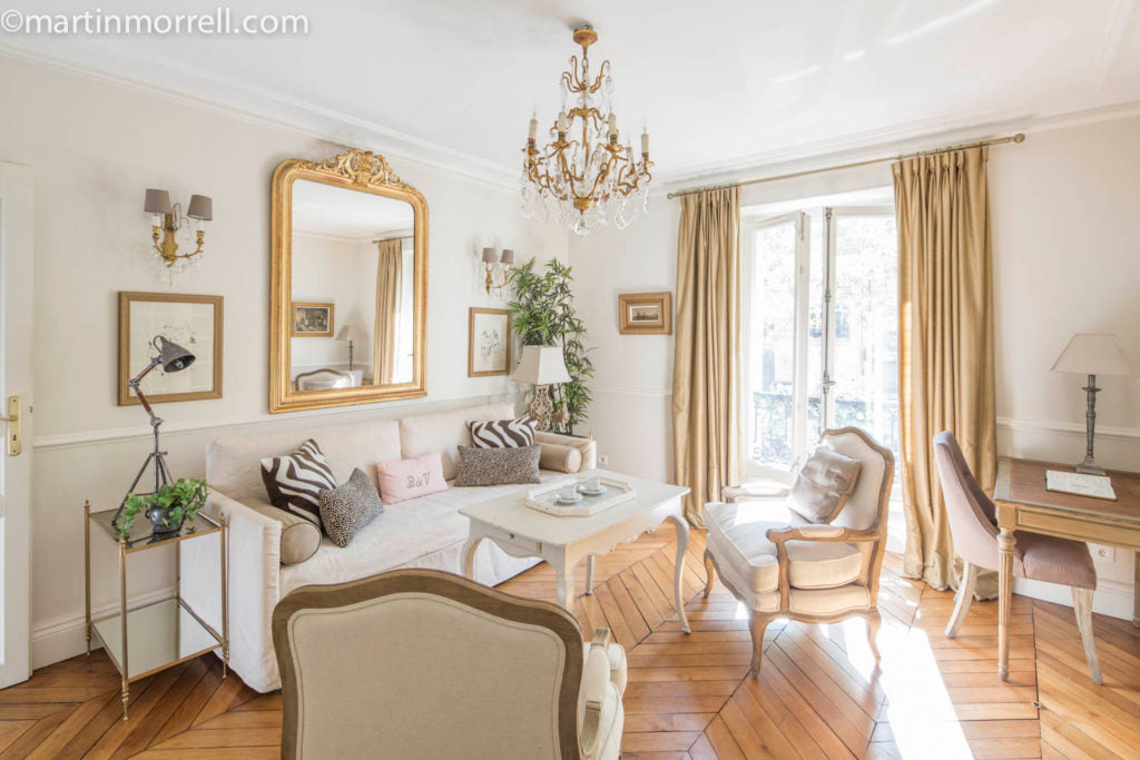 The living room of the Beaune apartment, now <a href="https://www.parisperfect.com/investors/own-your-own-pied-a-terre-in-paris.php" target="_blank">being sold as a “fractional”</a>