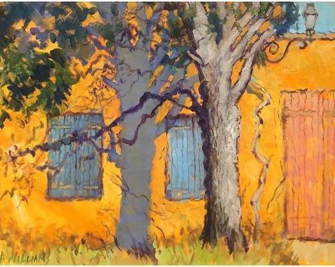 Les Ombres en Provence – 28 x 36, $6,160