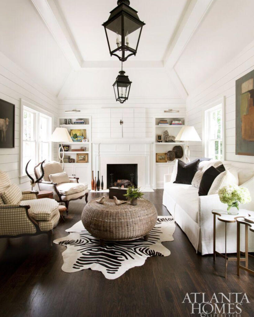 The living room, all sourced from Huff Harrington. Atlanta Homes and Lifestyles/Erica George Dines.