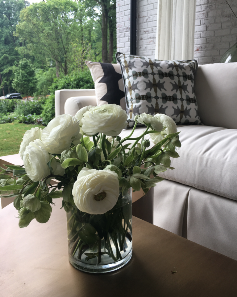 Here’s a little tease of the master bedroom veranda at the Southeastern Showhouse. 