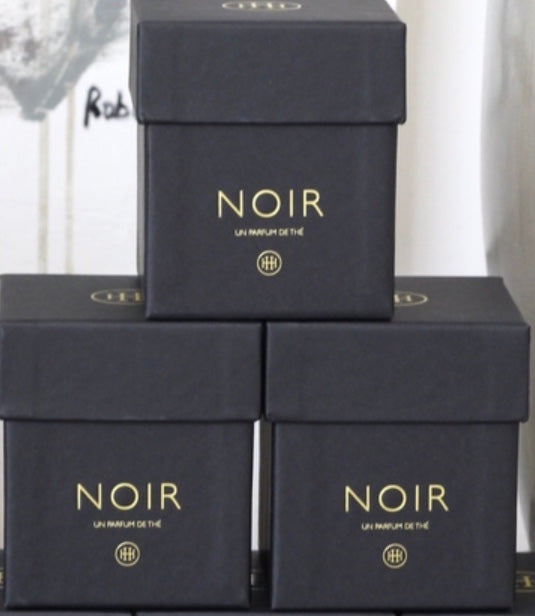 The handsome Noir box upclose. Did you catch our new HHH logo?