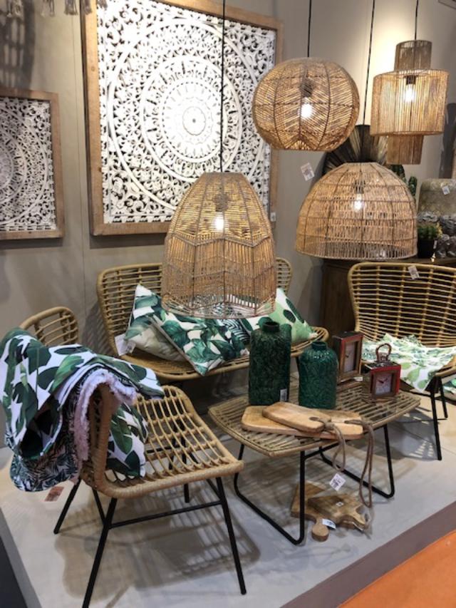 Wicker and bamboo of all types at Maison et Objet