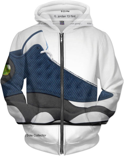 jordan 13 flint hoodie