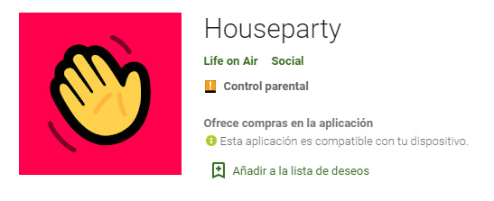 Houseparty - app para videollamadas divertidas