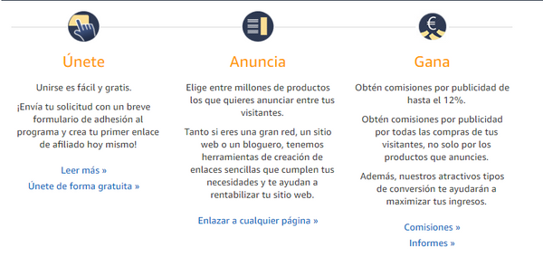 Programa de afiliacion Amazon