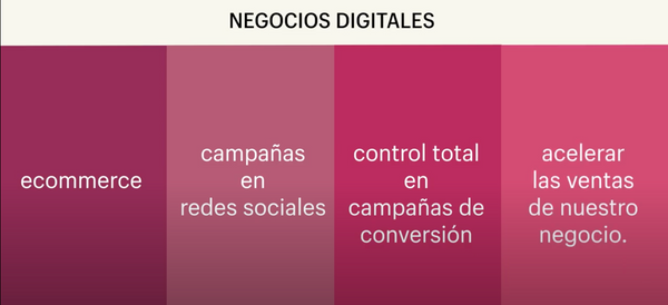 Negocio digitales