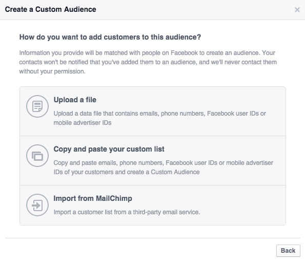 como crear audiencia en facebook