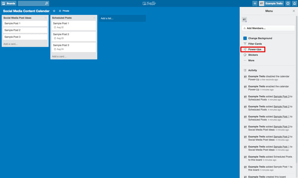 Trello Power Ups