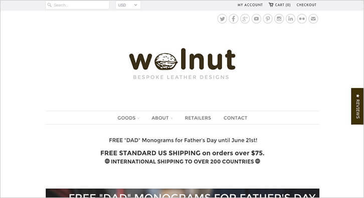 walnut tienda online