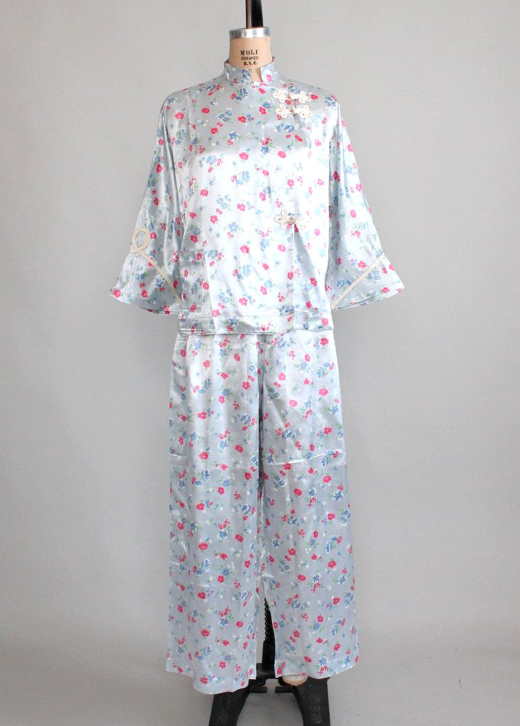 Asian Silk Pajamas 42