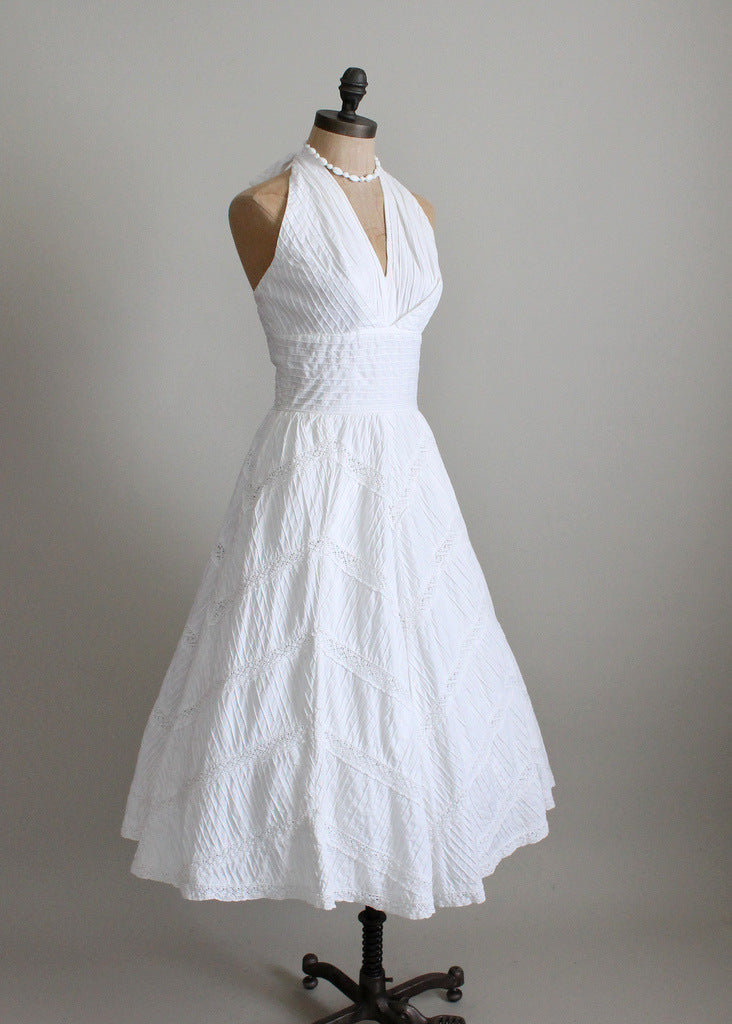 Vintage 1950s Mexican Wedding Dress