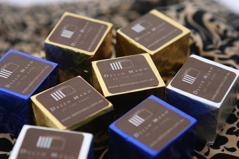 Dello Mano Brownie Foiled Cubes - first launched as Brownie Pioneers in 2006